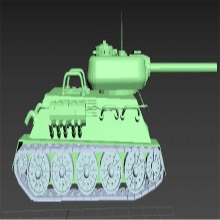 闵行充气军用坦克模型
